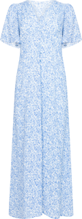 Sonja Midiklänning - Blue Flora