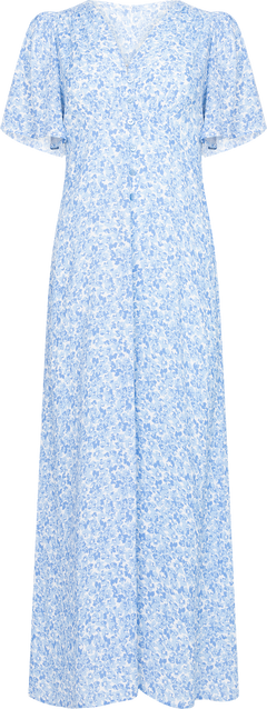 Sonja Midi Dress - Blue Flora