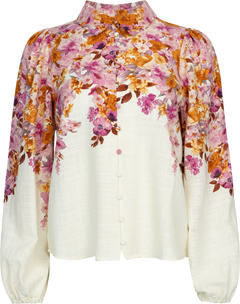 Yascleo Ls Shirt - Birch Cleo Print