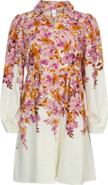 Yascleo Ls Dress - Birch Cleo Print