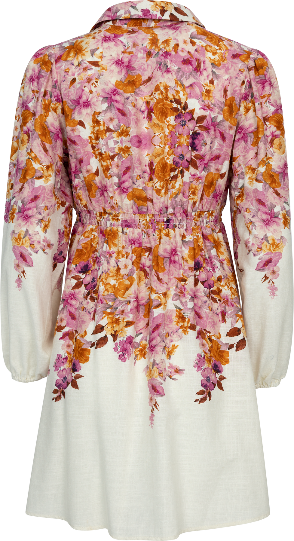 Yascleo Ls Dress - Birch Cleo Print