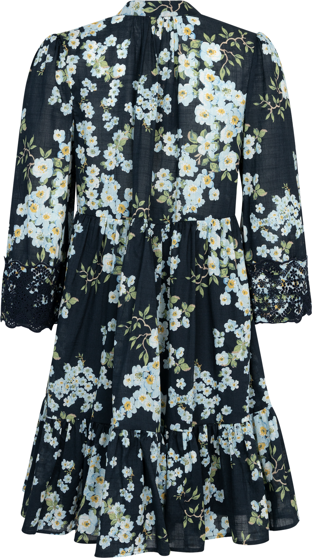 byTiMo Cotton Slub Tunic Dress - Cherry Blossom