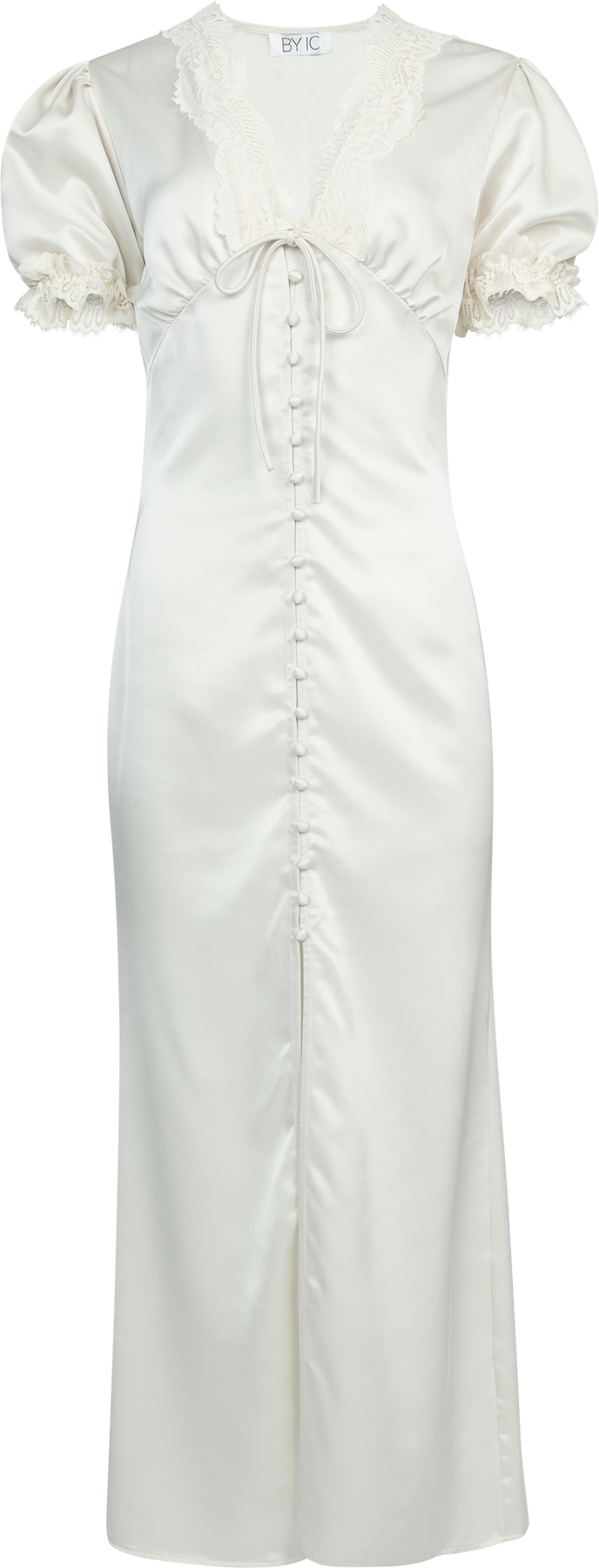Agneteic långklänning - Off White