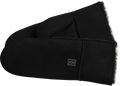 Mina Shearling Mittens - Svart