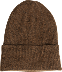 Lilly Wool Beanie - Brown Melange