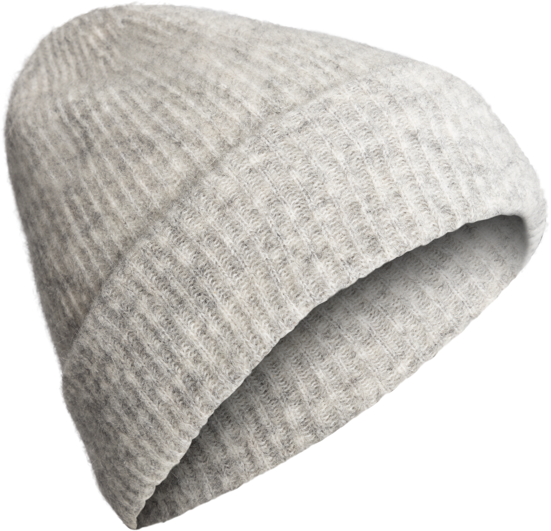 Lilly Wool Beanie - Grey Melange