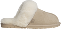 Selma Shearling Slippers - Beige
