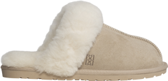 Selma Shearling Slippers - Beige