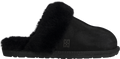 Selma Shearling Slippers - Black
