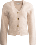 Elisabeth Knit Cardigan - Sand Melange