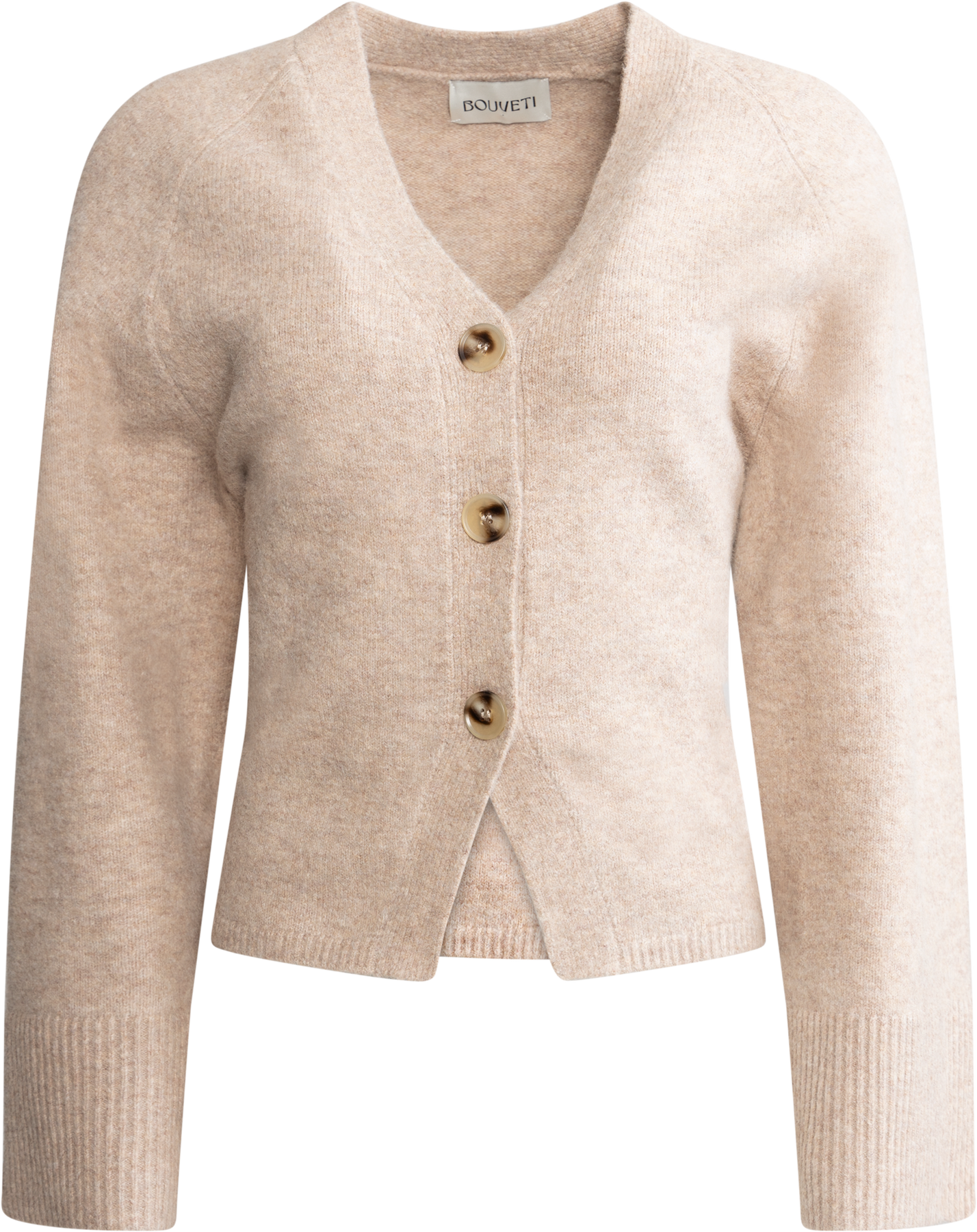 Elisabeth Knit Cardigan - Sand Melange