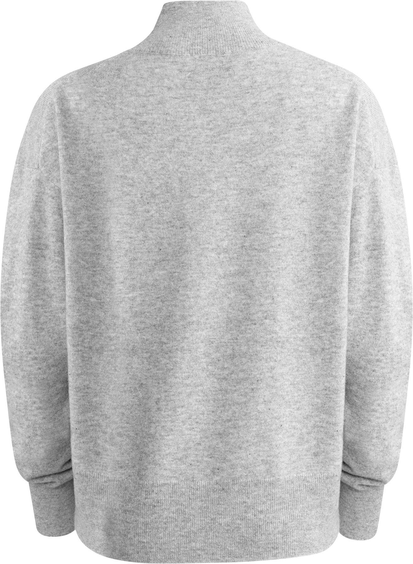Nina Wool Knit Sweater - Grå Melange