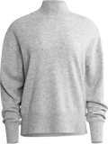 Nina Wool Knit Sweater - Grå Melange