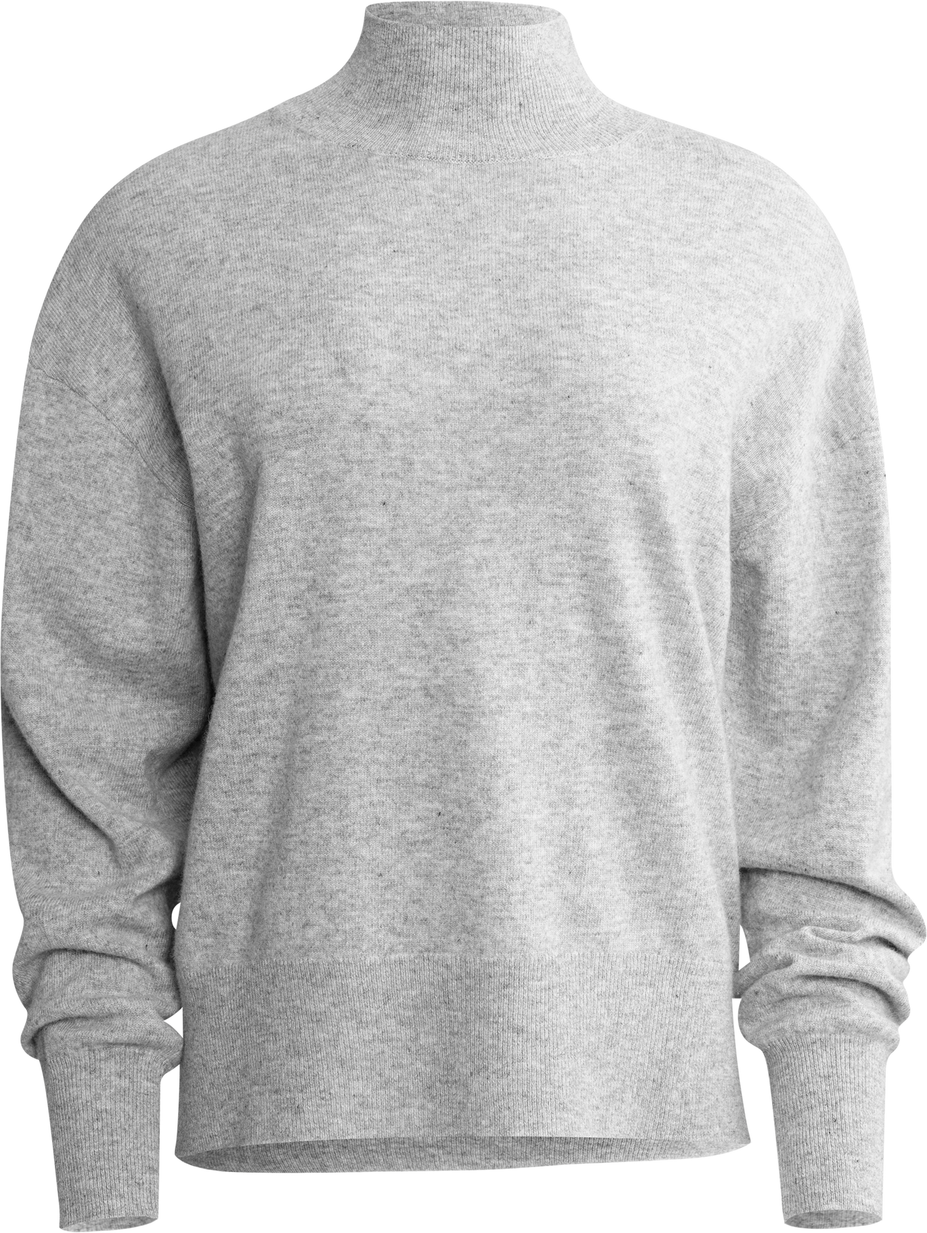 Nina Wool Knit Sweater - Grå Melange