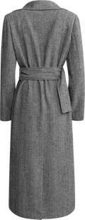 Leah Wool Coat - Black