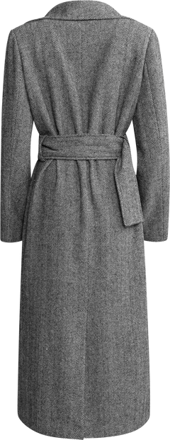 Leah Wool Coat - Black