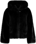 Astrid Faux Fur Jacket - Svart
