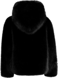 Astrid Faux Fur Jacket - Svart