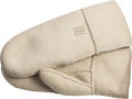 Mina Shearling Mittens - Beige