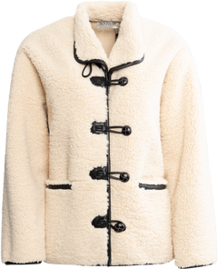 Ingrid Faux Shearling Jacket - Camel