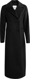 Louise Wool Coat - Black