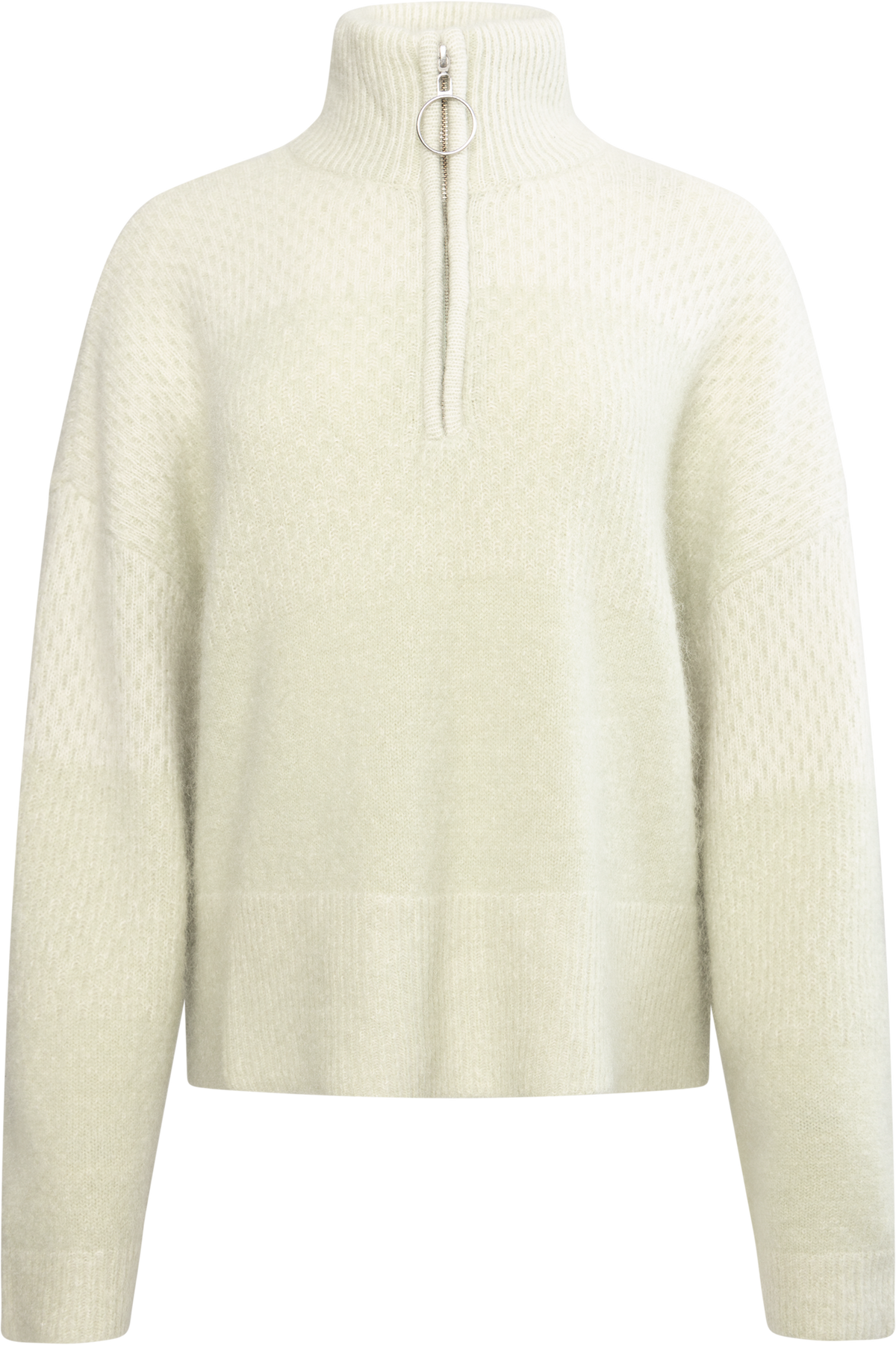 Tine Half Zip - Light Green Mix