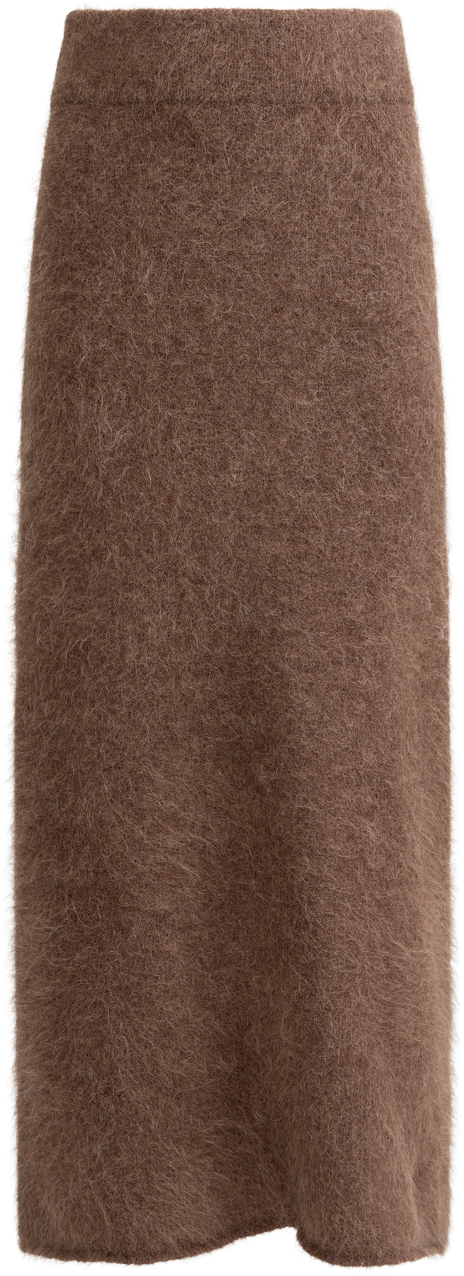 Fure Fluffy Skirt - Dark Brown