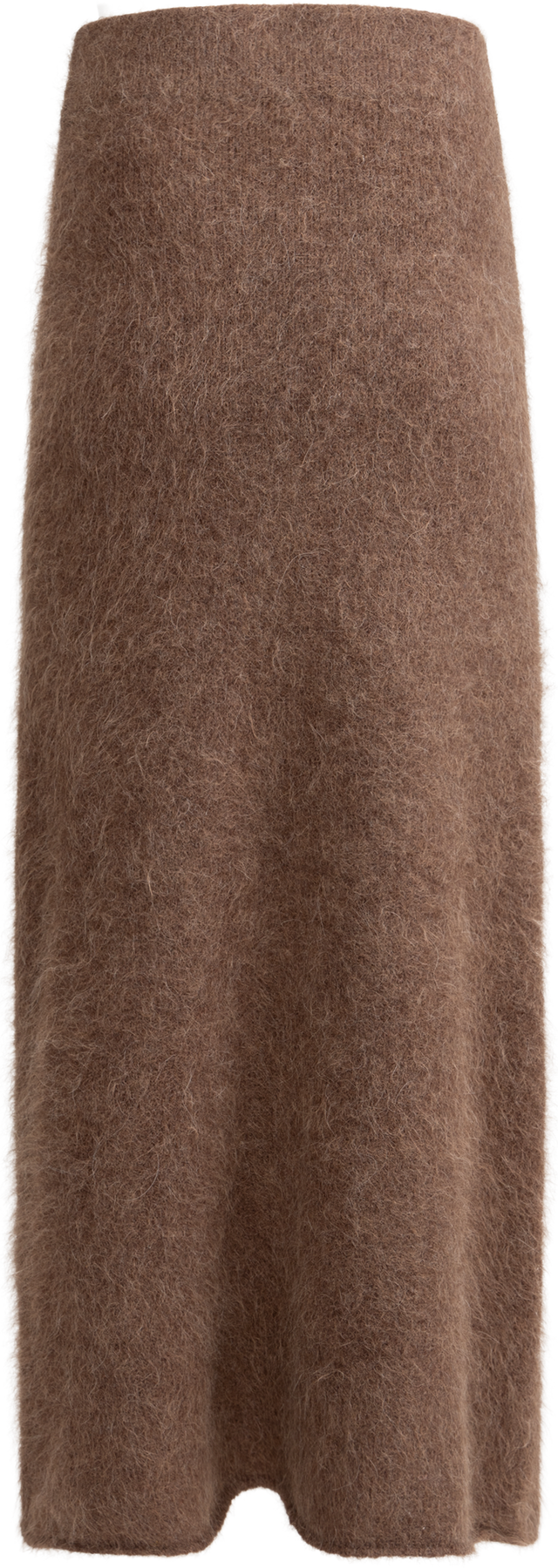 Fure Fluffy Skirt - Dark Brown