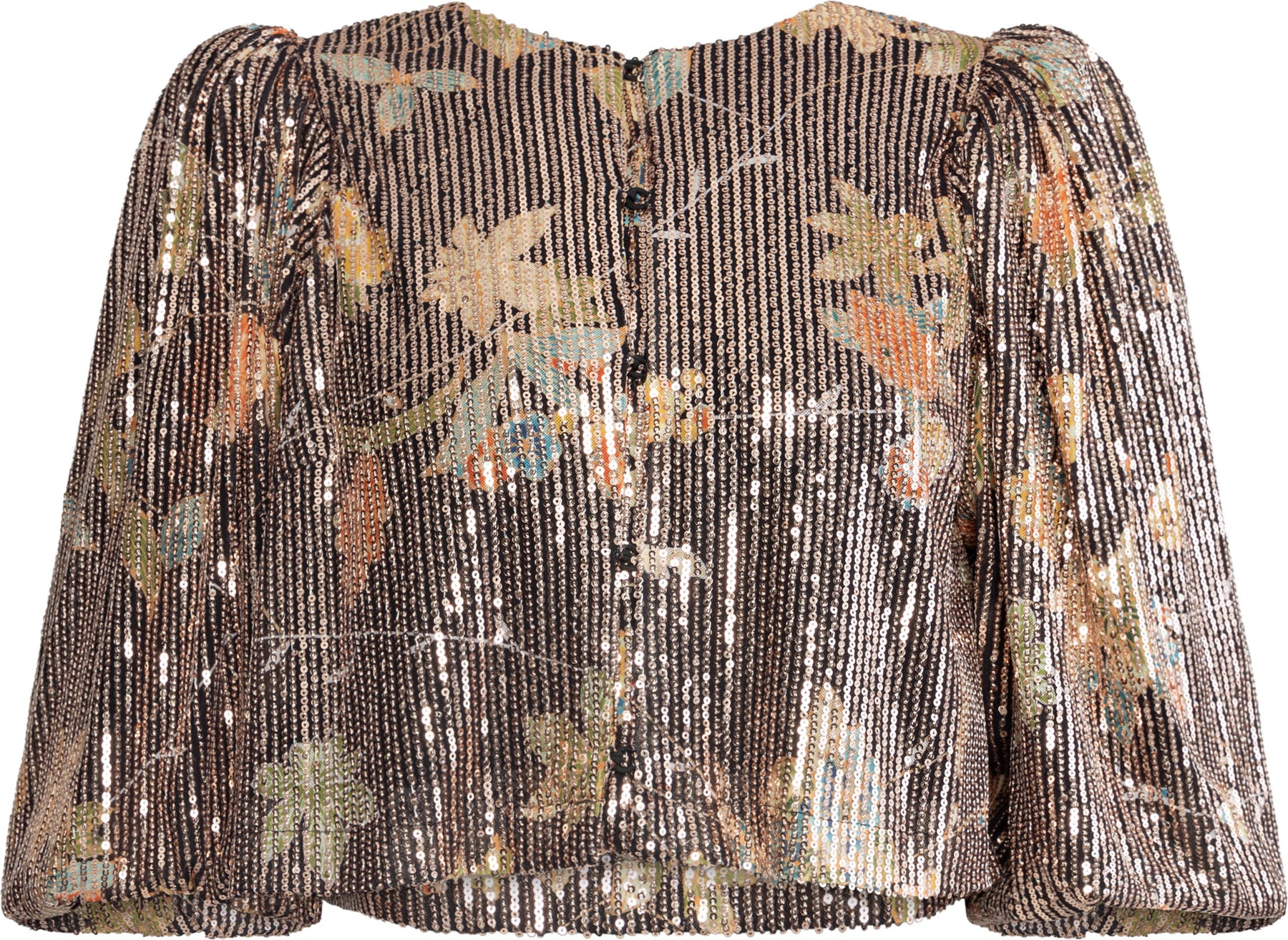 Sequins Jacket - Night Garden