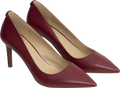 Alina Flex Leather Pump - Deep Red