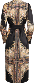 Una Paisley Dress - Black Gold