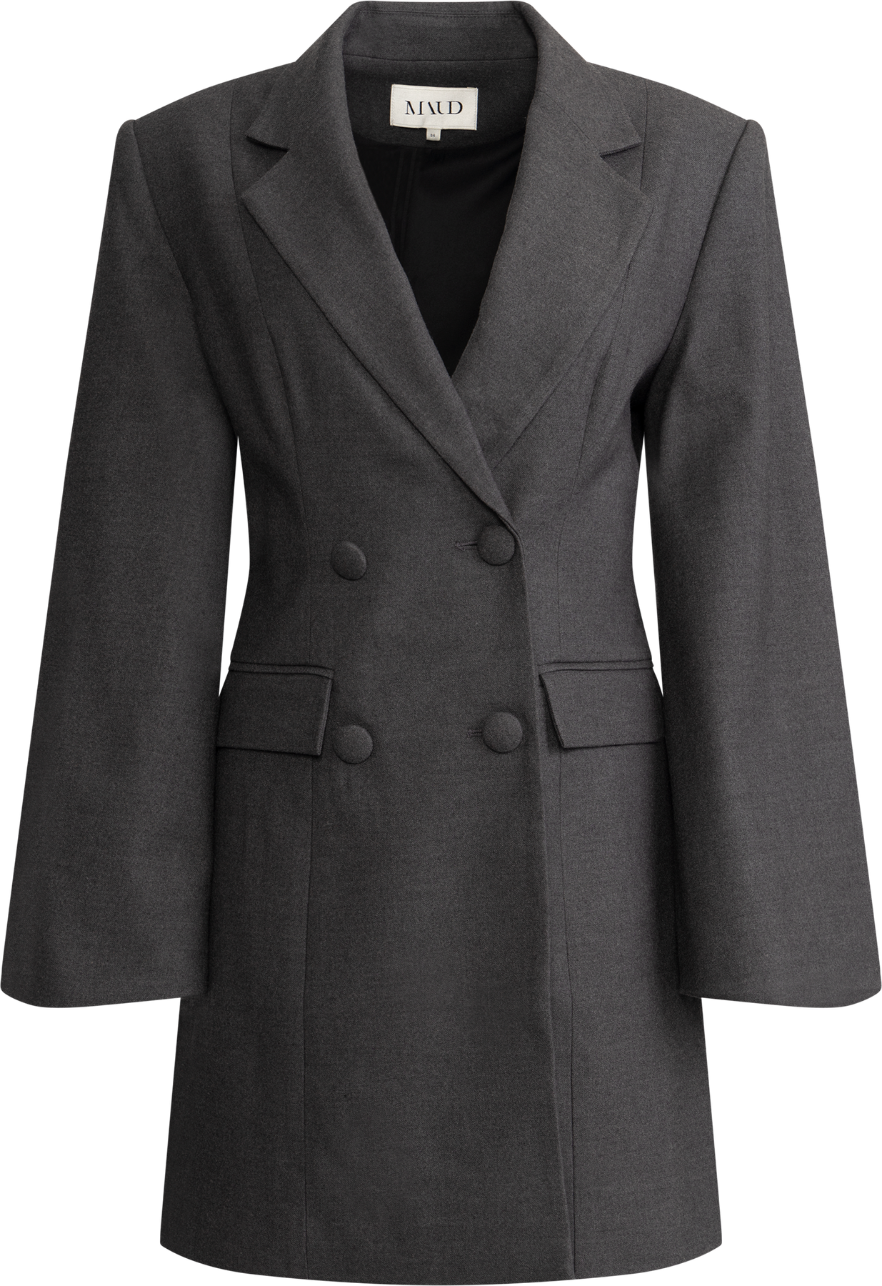 Andrea Blazer Dress - Deep Grey