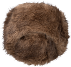 Astrid Faux Fur Hat - Brown