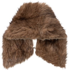 Frank Faux Fur Collar - Brown