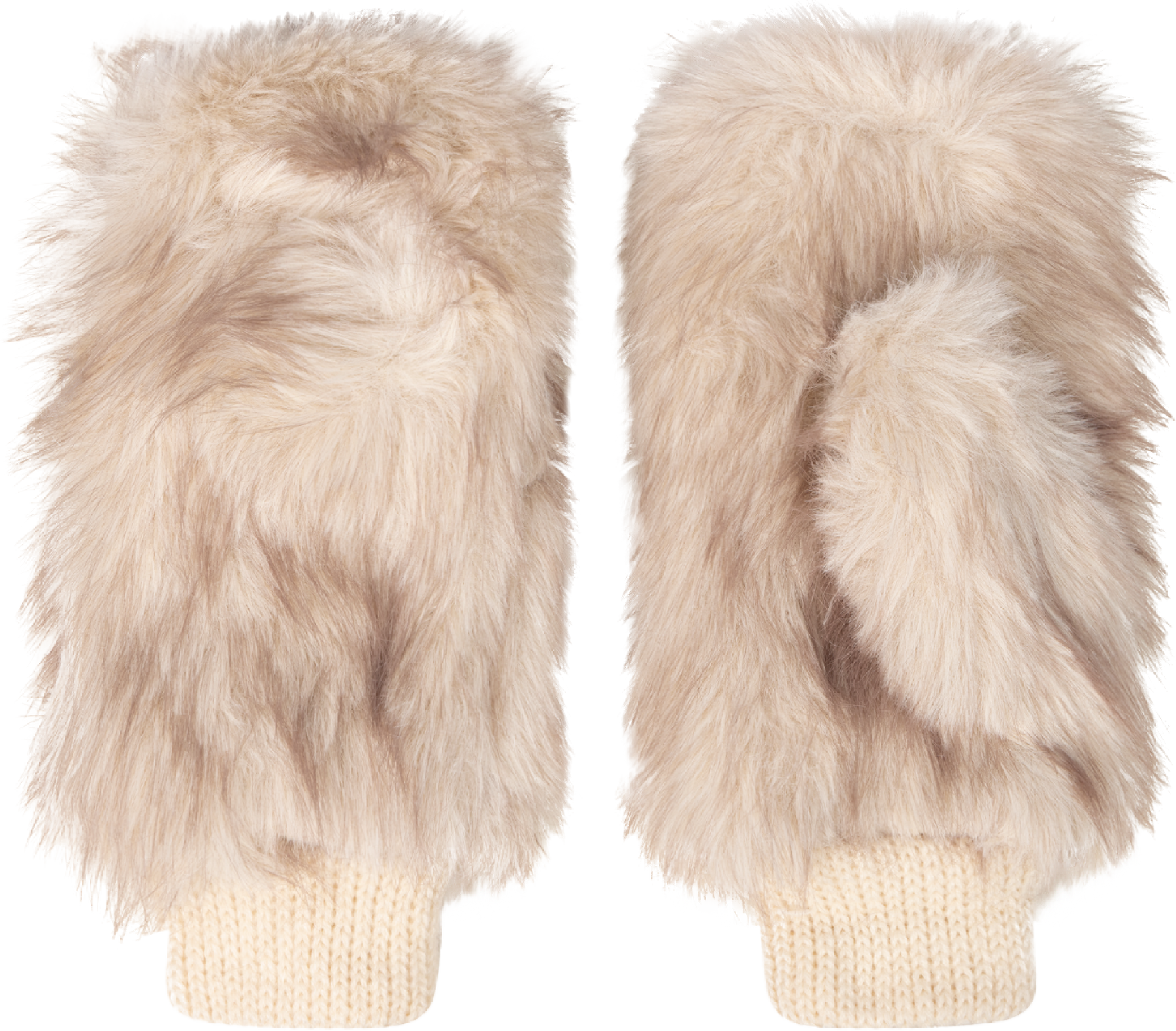 Astrid Faux Fur Vantar - Creme
