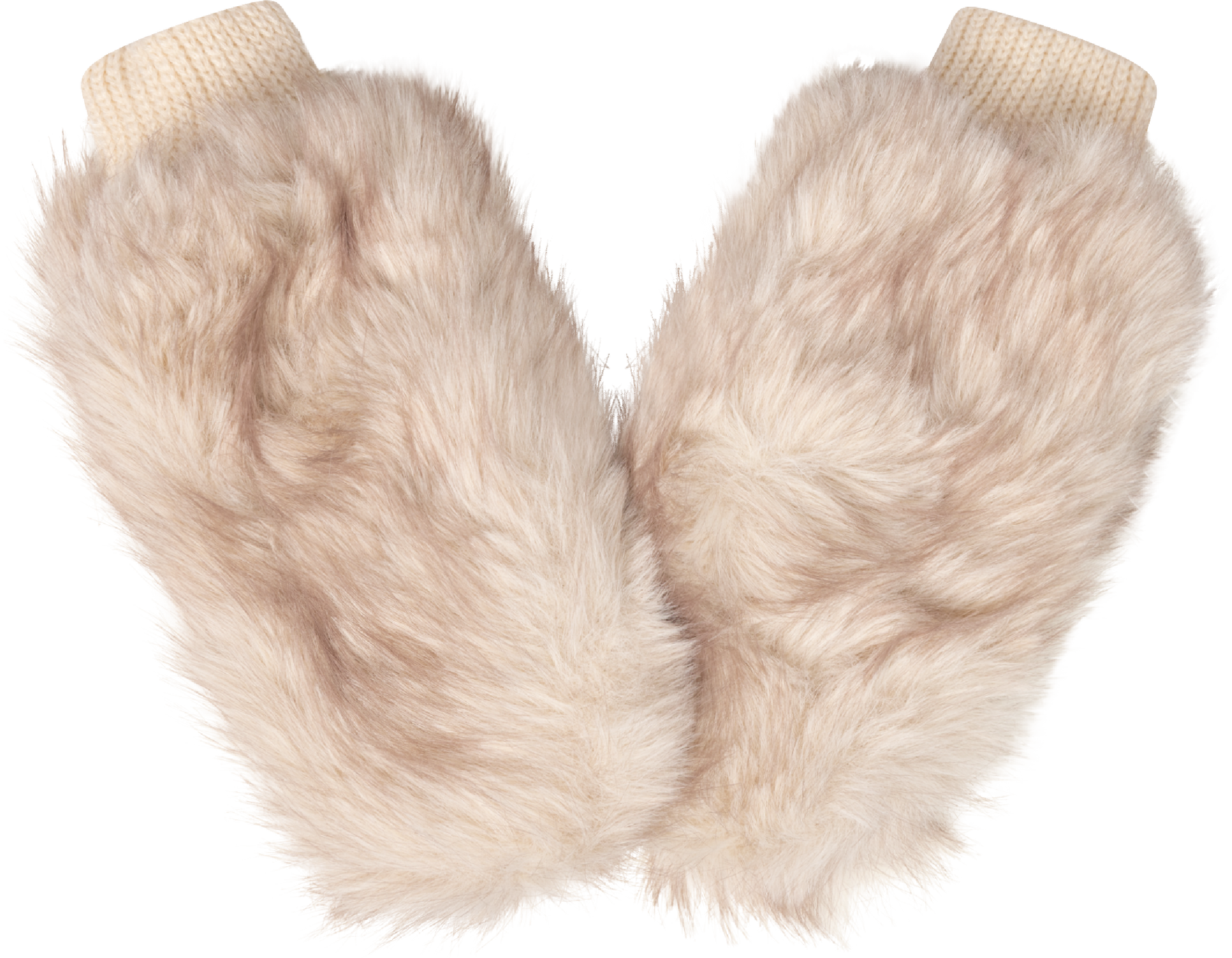 Astrid Faux Fur Vantar - Creme