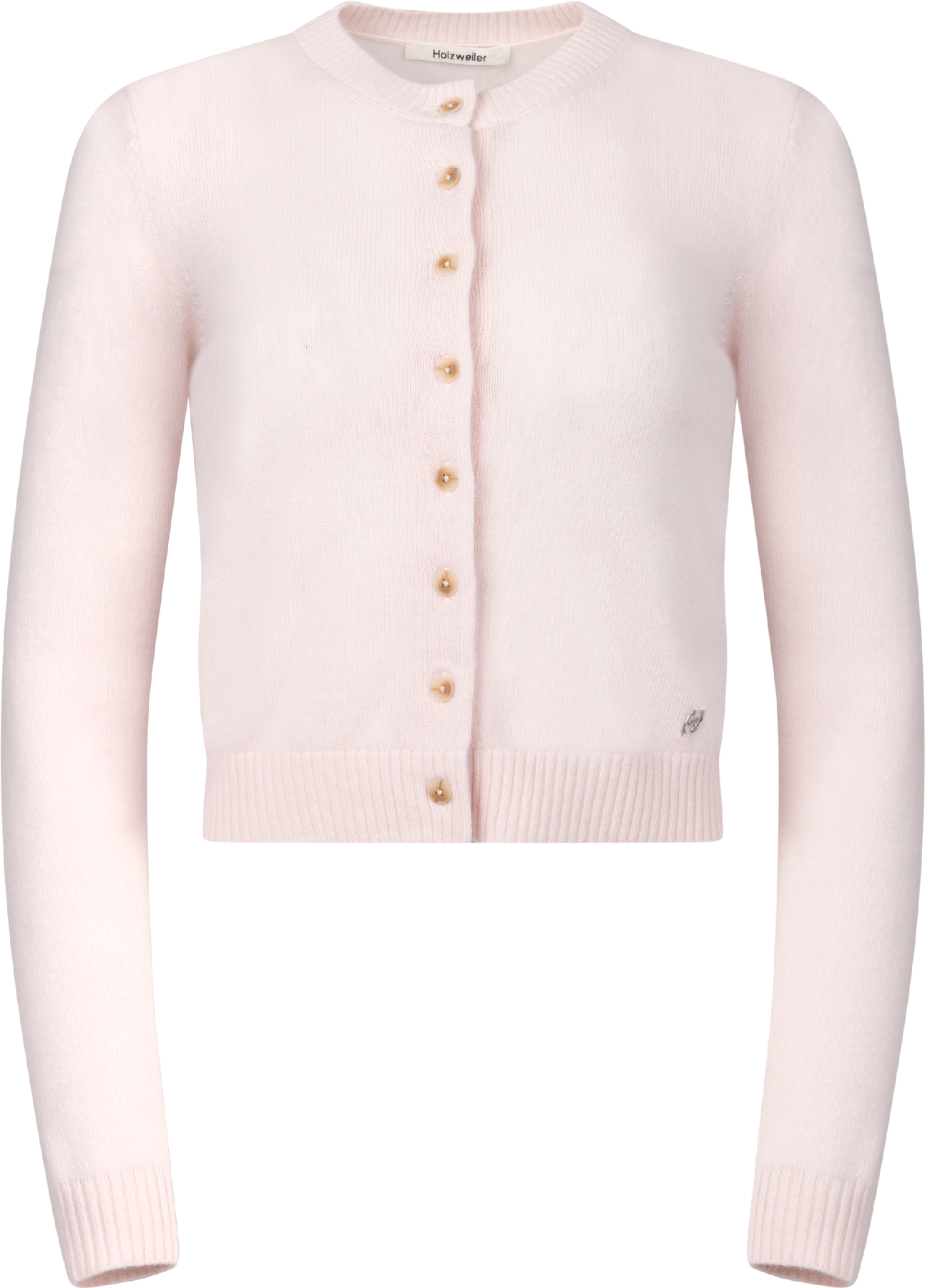 Holzweiler W. Cashmere Kofta - Ljusrosa