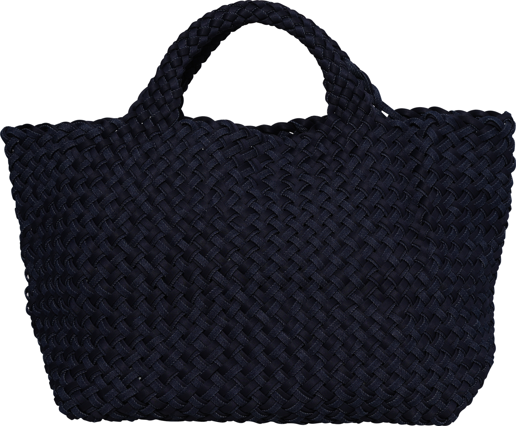 St Barths Medium Tote Double Weave - Indigo