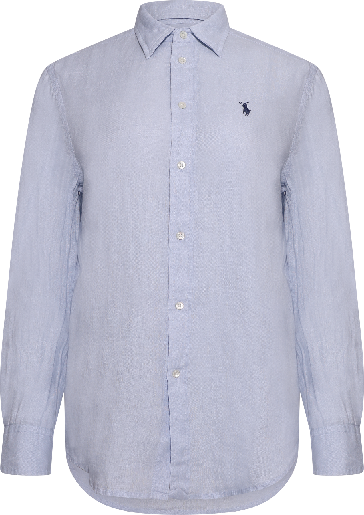 Classic Fit Linen Shirt - Oxford Blue