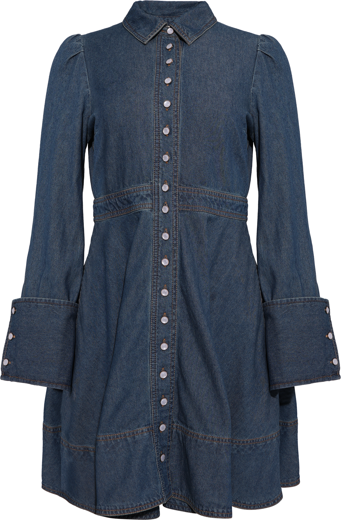 Denim Miniklänning - French Blue
