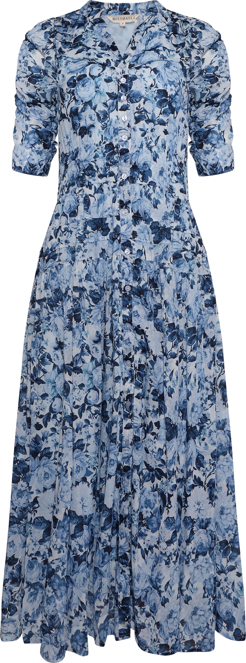 Fabienne Dress - Bleu De France