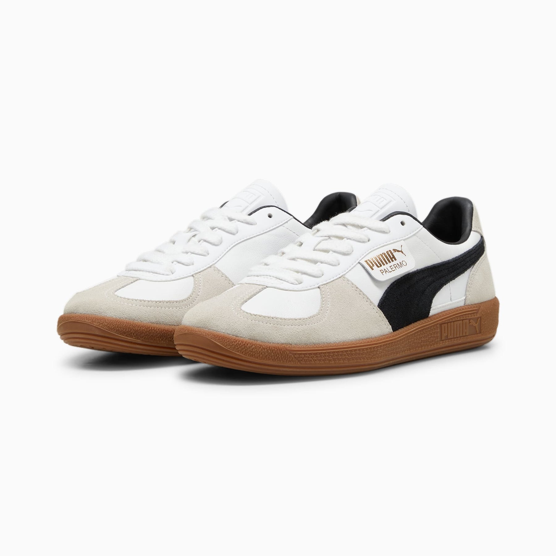 Palermo Lth - Puma White-Vapor Gray-Gum