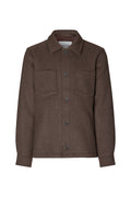 Pally Shirt Jacket - Chocolate Torte