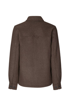 Pally Shirt Jacket - Chocolate Torte