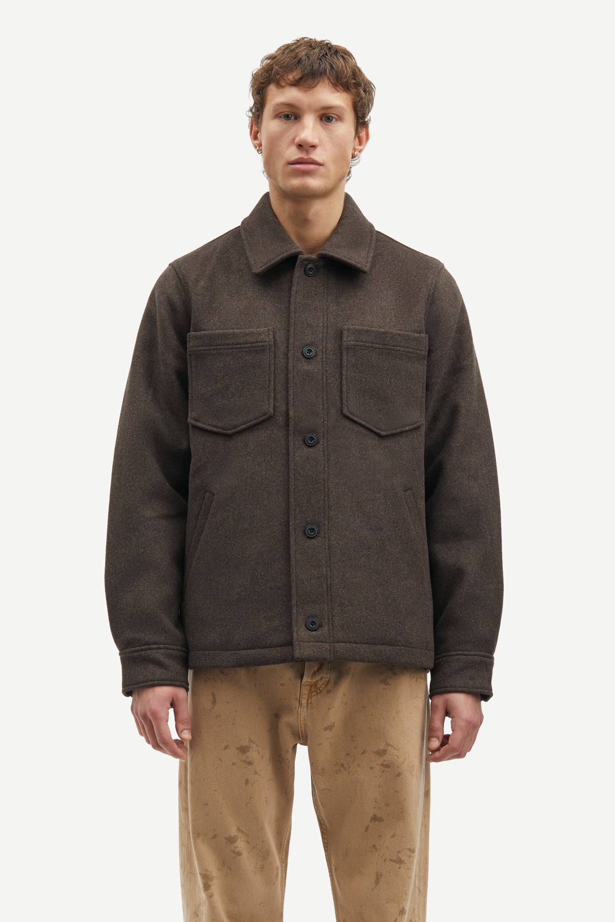Pally Shirt Jacket - Chocolate Torte