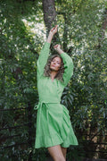 SolPW Dress - Grön
