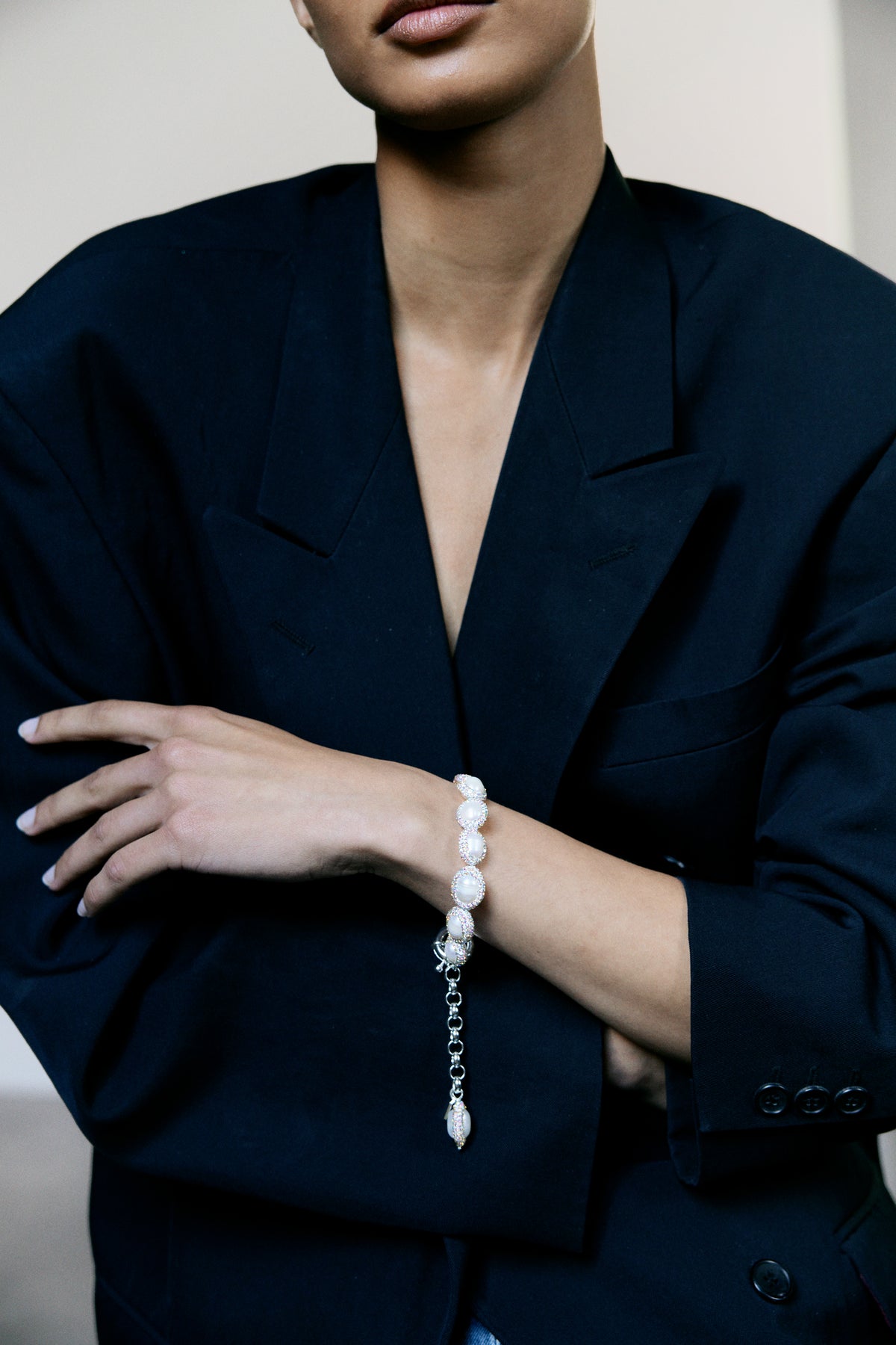Pearl Drop Bracelet - Pearl
