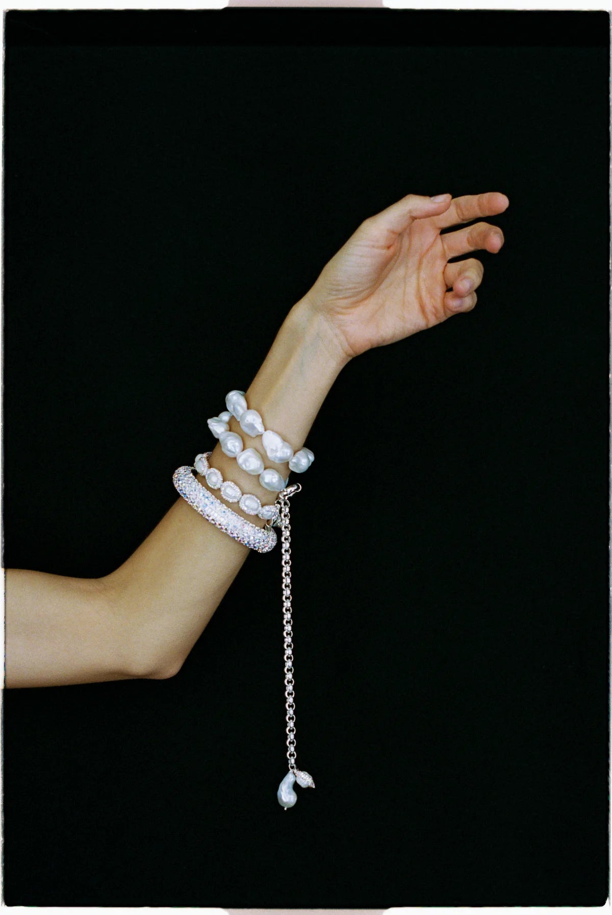 Pearl Drop Bracelet - Pearl