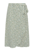 Peony Omlottkjol - Pale Mint/Off White