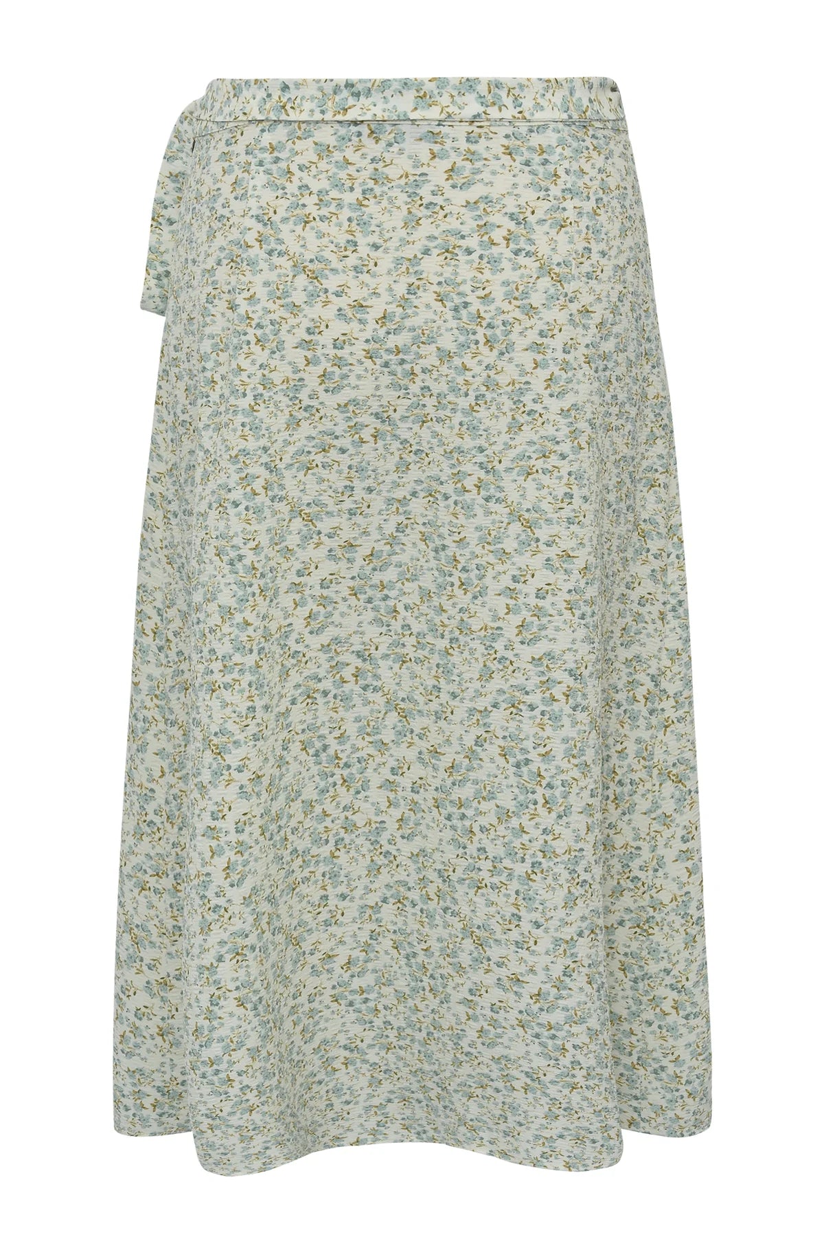 Peony Omlottkjol - Pale Mint/Off White